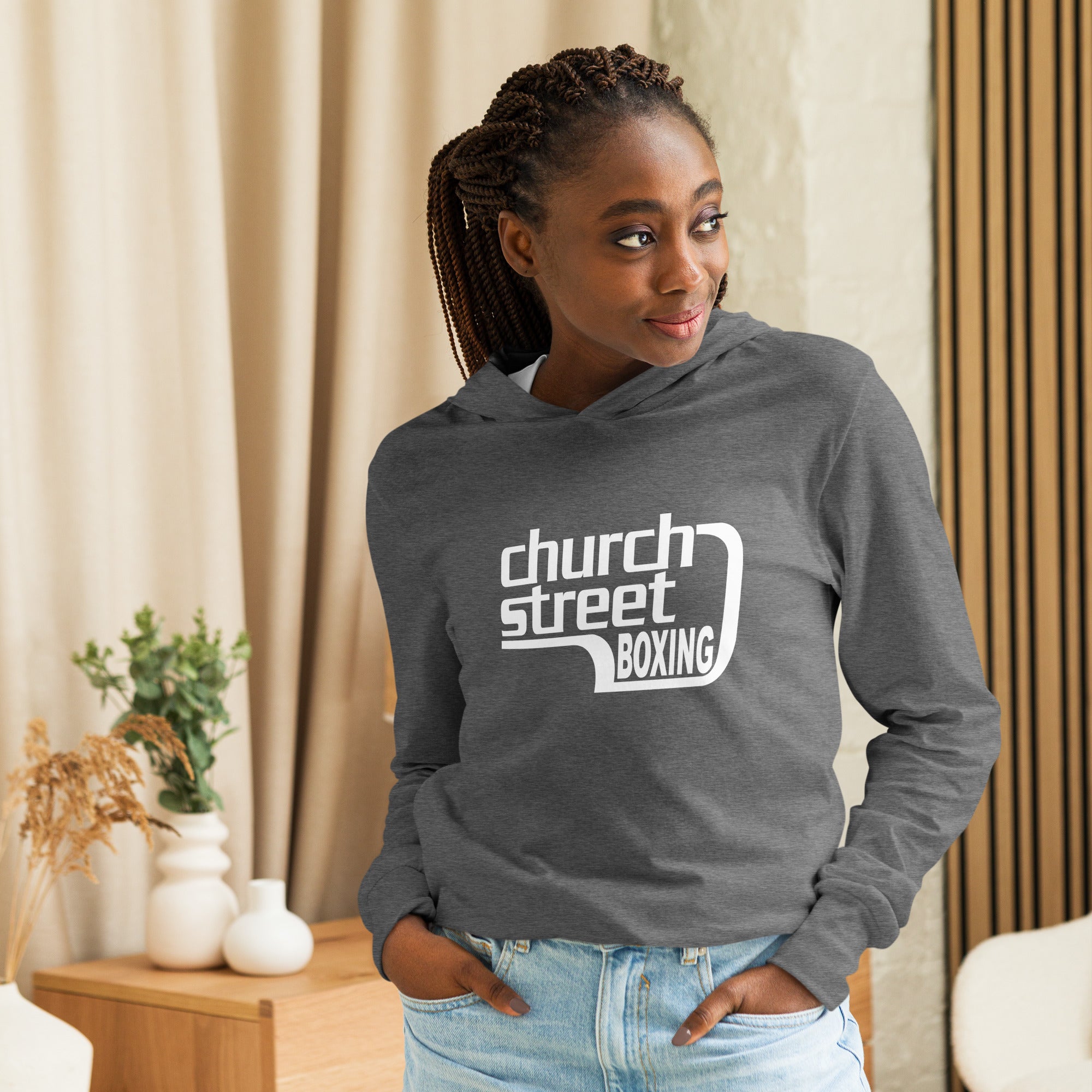 Classic Hooded long-sleeve tee